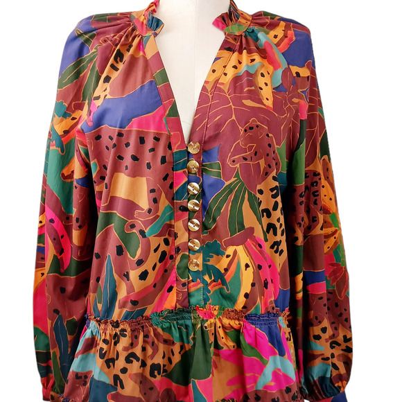 Colorful Midi Dress - Picture 4 of 13